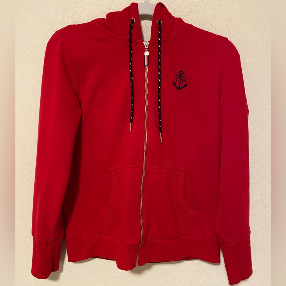 Red Timmy Hilfiger Sweater